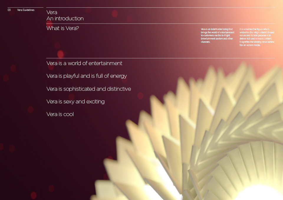 Virgin Atlantic IFE Branding - Territory